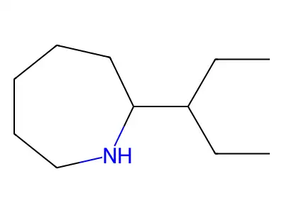2-(Pentan-3-yl)azepane structure