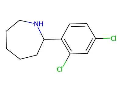 2-(2,4-Dichlorophenyl)azepane structure