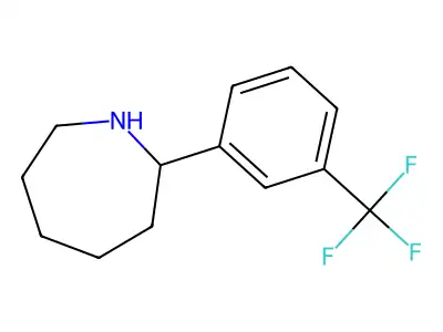 2-[3-(Trifluoromethyl)phenyl]azepane structure