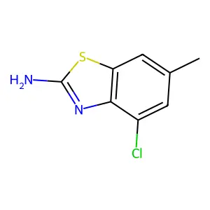 4-氯-6-甲基-1,3-苯并噻唑-2-胺 structure