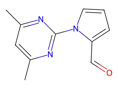 1-(4,6-Dimethyl-2-pyrimidinyl)-1H-pyrrole-2-carbaldehyde structure