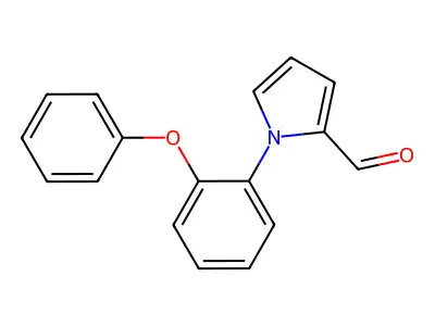 1-(2-Phenoxyphenyl)-1H-pyrrole-2-carboxaldehyde structure