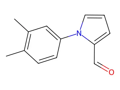 1-(3,4-dimethylphenyl)-1H-pyrrole-2-carbaldehyde structure