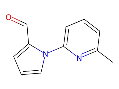 1-(6-Methyl-pyridin-2-yl)-1H-pyrrole-2-carbaldehyde structure
