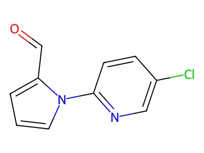 1-(5-chloropyridin-2-yl)-1H-pyrrole-2-carbaldehyde structure