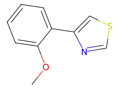 4-(2-Methoxyphenyl)-1,3-thiazole structure