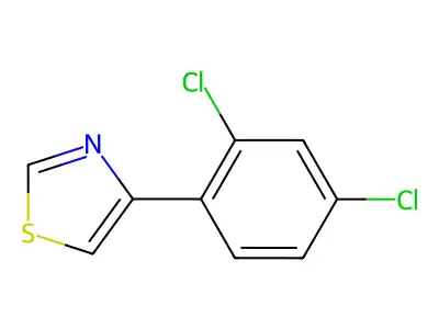 4-(2,4-Dichlorophenyl)-1,3-thiazole structure