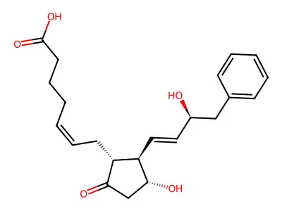 16-phenyl tetranor Prostaglandin E2 structure