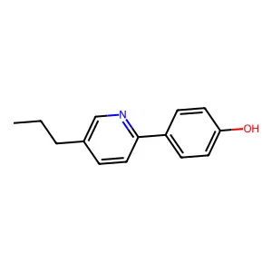 4-(5-Propyl-2-pyridinyl)phenol structure