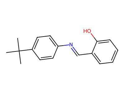 N-(Salicylidene)-4-tert-butylaniline structure
