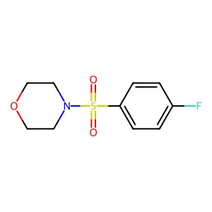 4-((4-Fluorophenyl)sulfonyl)morpholine structure