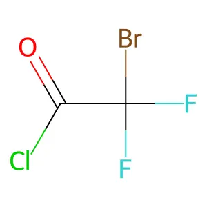 Bromodifluoroacetyl chloride structure