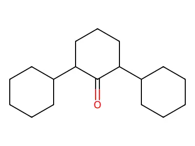 2,6-Dicyclohexylcyclohexan-1-one structure