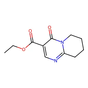 Ethyl 4-oxo-6,7,8,9-tetrahydropyrido[1,2-a]pyrimidine-3-carboxylate structure