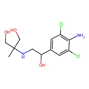 p-Salicylotoluidide, 2'-chloro-3-nitro- structure