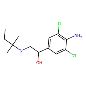 Clenpenterol structure