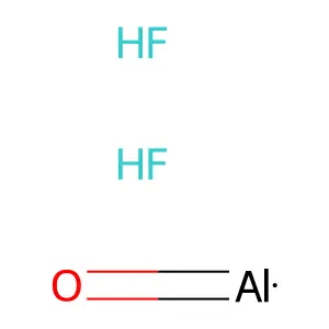 二氟氧化铝 structure