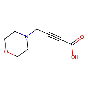 4-Morpholino-2-butynoic acid structure