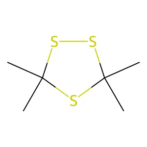 1,2,4-Trithiolane, 3,3,5,5-tetramethyl- structure