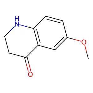6-methoxy-2,3-dihydro-1H-quinolin-4-one structure
