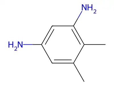 4,5-Dimethylbenzene-1,3-diamine structure