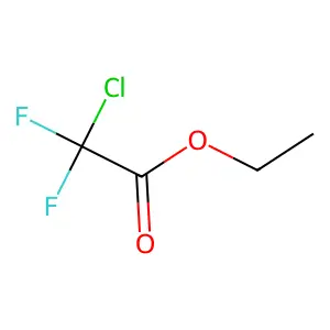 2-氯-2,2-二氟乙酸乙酯 structure