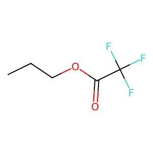 Propyl trifluoroacetate structure