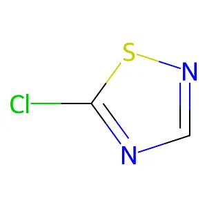 5-Chloro-1,2,4-thiadiazole structure