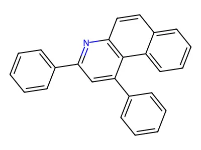 1,3-Diphenyl-benzo(F)quinoline structure