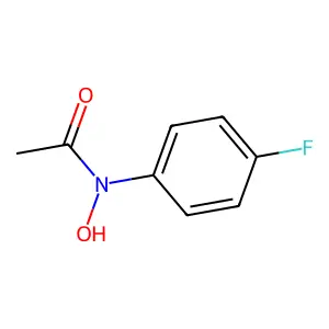 Acetamide, N-(4-fluorophenyl)-N-hydroxy- structure