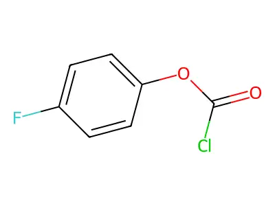4-Fluorophenyl chloroformate structure