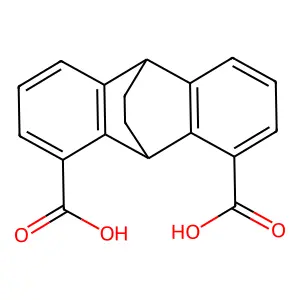 9,10-Ethanoanthracen-1,8-dicarbonsaeure structure