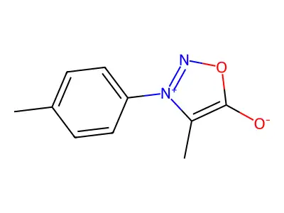 Sydnone, 4-methyl-3-(p-tolyl)- structure