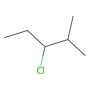 3-Chloro-2-methylpentane structure