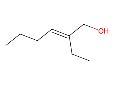 2-Ethylhex-2-enol structure