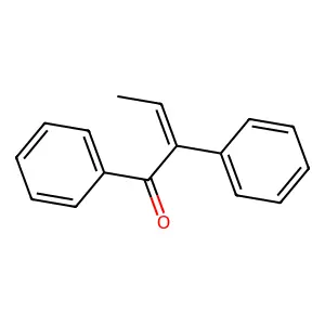 2-Buten-1-one, 1,2-diphenyl-, (E)- structure