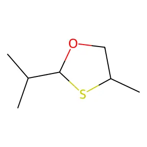 4-Methyl-2-propan-2-yl-1,3-oxathiolane structure