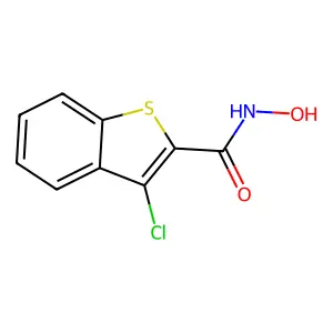 3-Chlorobenzothiophene-2-Carbohydroxamic Acid structure