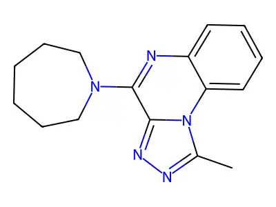 4-(Azepan-1-yl)-1-methyl-[1,2,4]triazolo[4,3-a]quinoxaline structure