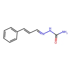 Cinnamaldehyde, semicarbazone structure