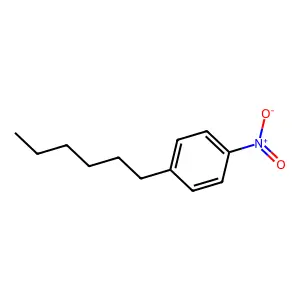 1-Hexyl-4-nitrobenzene structure