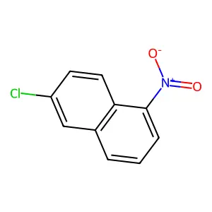 6-Chloro-1-nitronaphthalene structure