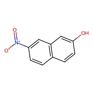 7-Nitronaphthalen-2-ol structure