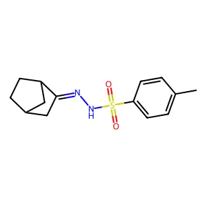 N'-(Bicyclo[2.2.1]heptan-2-ylidene)-4-methylbenzene-1-sulfonohydrazide structure
