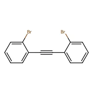 1-Bromo-2-[2-(2-bromophenyl)ethynyl]benzene structure