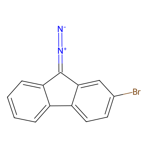 2-Bromo-9-diazafluorene structure