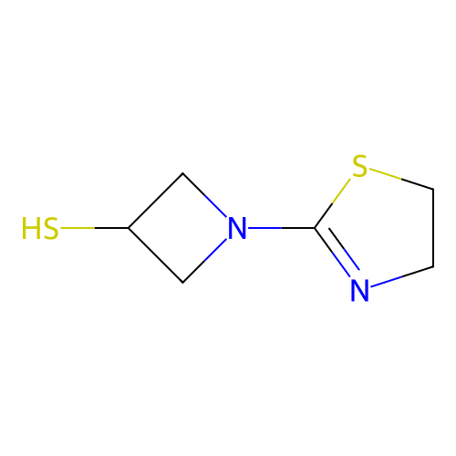1-(4,5-Dihydro-1,3-thiazol-2-yl)azetidine-3-thiol structure