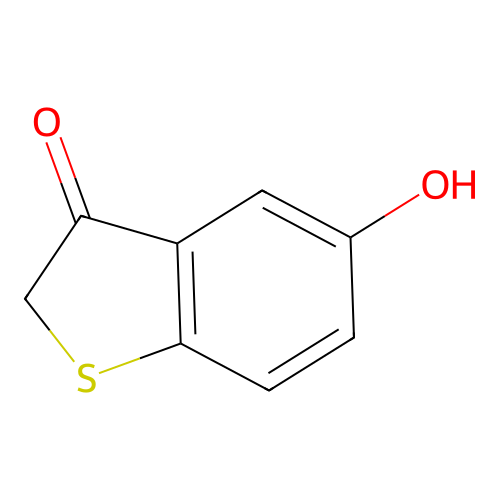 5-Hydroxy-1-benzothiophen-3-one structure