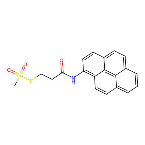 Pyrene-ACE-MTS structure