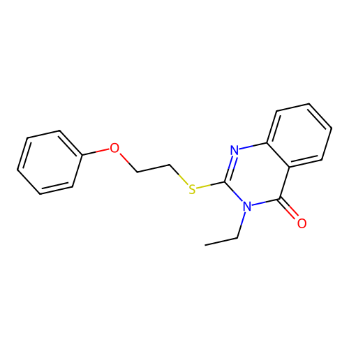 3-ethyl-2-[(2-phenoxyethyl)sulfanyl]quinazolin-4(3H)-one structure